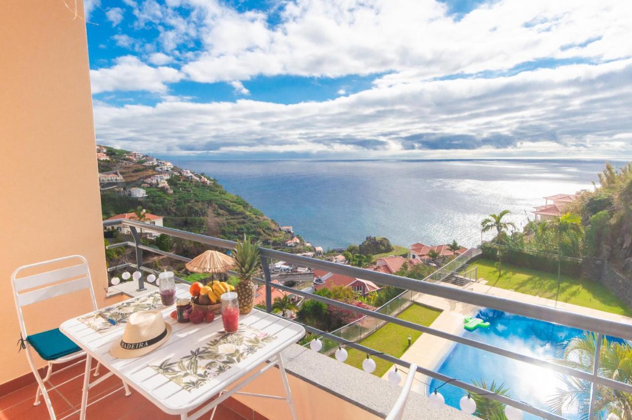 Unique Tropical Style Penthouse With A Dreamy View - By Portugal Collection Apartment Calheta  Exterior photo